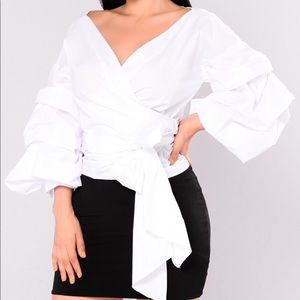Wrap shirt